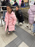 笛莎（DEESHA）笛莎女童2025年冬長(cháng)款多巴胺保暖羽絨服 蜜桃粉 140 曬單實(shí)拍圖