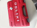 德力西（DELIXI）電動(dòng)剪刀充電鐵皮剪工業(yè)用鋰電彩鋼瓦金屬切割皮革不銹鋼鐵皮剪刀 大開(kāi)口可換刀片+【7.5AH兩電】 曬單實(shí)拍圖