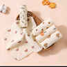棉加加（Cotton++）三角巾拍嗝巾新生兒口水巾嬰兒圍嘴紗布方巾口水圍兜兒童洗臉毛巾 兩用三角巾2條/0-3歲-愛(ài)心+熊頭 曬單實(shí)拍圖