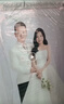 夢叁月婚紗照相框掛墻面洗照片定制成結婚照全家福相片上墻大尺寸空框架 木質PS框誓約【晶瓷面】 48寸【75*120cm】送掛墻配件 曬單實拍圖