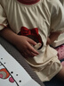 貓人女童睡裙夏季抗菌a類純棉薄款兒童睡衣公主短袖寶寶家居服小女孩 小女孩 100 曬單實拍圖