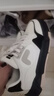 斐樂(lè )（FILA）FUSION斐樂(lè )潮牌BANK DX女鞋場(chǎng)下滑板鞋新款時(shí)尚厚底鞋 古白色/黑-AB 36.5 曬單實(shí)拍圖