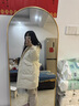雅黛絲薇羽絨棉服女中長(cháng)款2025新款冬季時(shí)尚可拆卸帽加厚保暖棉襖棉衣外套 米白色 S 【建議80-105斤】 曬單實(shí)拍圖