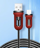 Snowkids安卓數(shù)據(jù)線vivo手機(jī)充電器線MicroUSB線適用于華為/小米魅族榮耀/oppo/x7/x20/x21閃充紅黑1.2米*2 曬單實拍圖