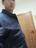 gxg.jeans羽絨服男裝2024年冬季新款加厚加絨保暖牛仔外套男士潮牌上衣 牛仔藍-1 L (175) 曬單實拍圖
