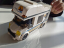 樂(lè )高（LEGO） city城市系列  兒童簡(jiǎn)單小顆粒拼裝積木玩具 男孩女生 暑假 60283 假日野營(yíng)房車(chē) 190顆粒 曬單實(shí)拍圖