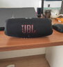 JBLCHARGE5沖擊波5代無線藍牙便攜式戶外音響防水低音炮小音箱 JBL GHARGE5 黑色 曬單實拍圖