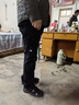 思凱樂(lè )（SCALER）軟殼褲男戶(hù)外加厚休閑褲保暖彈力褲長(cháng)褲女 黑色男 XL  曬單實(shí)拍圖
