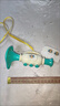 ONEVAN小喇叭兒童玩具嬰兒寶寶吹樂吹響樂器吹奏樂器口琴迷你吹哨子口哨 藍色喇叭【送掛脖繩】 曬單實拍圖