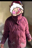 羅蒙（ROMON）中老年女裝羽絨服奶奶冬裝媽媽外套200斤老人特大碼加肥太太衣服 酒紅色 7XL （建議205斤以?xún)龋?曬單實(shí)拍圖