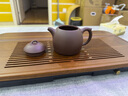 百年利永 宜興純?nèi)止ぷ仙皦卦V底槽青景舟秦權(quán)壺功夫茶具泡茶壺 紫泥秦權(quán)2022- 270ml 曬單實拍圖