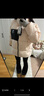 駱駝（CAMEL）冬季戶外羽絨服男女情侶款防潑水加厚保暖面包服外套A34CF00804B 曬單實(shí)拍圖