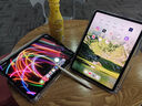 EISSCCE碳纖維防彎iPad Pro11/13英寸抗防摔彎保護殼Air7/6/5保護套iPad10/11代連體3+Y面蓋12.9帶筆槽 灰色【橫豎支撐+主打防彎】送鏡頭護甲 適用iPadPro18 曬單實(shí)拍圖