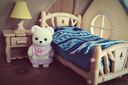 森貝兒家族（Sylvanian families）女孩子過(guò)家家小木屋房子生日樹(shù)屋玩具 節日禮物 兒童禮物 星空風(fēng)車(chē)套 曬單實(shí)拍圖