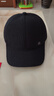 帽子男士秋冬季毛呢棒球帽百搭中老年加絨保暖帽爸爸款 黑色 可調節 曬單實(shí)拍圖