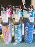 O2COOL噴霧水杯兒童學(xué)生噴水杯子成人運動(dòng)保冷便攜擠壓式軟水壺 裂紋藍色590ml 曬單實(shí)拍圖