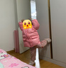 迪士尼兒童手套女童冬保暖針織翻蓋半指幼兒寶寶五指套 SP70287粉色 曬單實拍圖