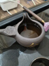 瓷牌茗茶具 紫砂舍得自動茶具防燙石磨泡茶器家用功夫茶具整套茶杯茶盤套裝 紫砂舍得自動茶具+公道杯 曬單實拍圖