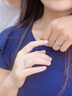 法蔻 FARCOKO輕奢云夢(mèng)蝶鯨情侶戒指一對求婚對戒表白送女友七夕情人節生日禮物云夢(mèng)蝶鯨情侶對戒【精美禮盒】 曬單實(shí)拍圖