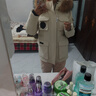 雅鹿短款工裝羽絨服女冬季2025新款時尚加厚派克服貉子大毛領(lǐng)外套 燕麥色 S (165) 【建議90-110斤】 曬單實拍圖