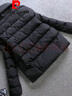 皮爾卡丹官方九江棉服品牌高端女裝冬季棉服女2025年新款韓版修身顯瘦小 平湖旗艦款黑色 L 平湖旗艦款 100-115斤 曬單實(shí)拍圖