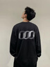 趣米樂美式復(fù)古純棉長(zhǎng)袖t恤男春秋季ins重磅內(nèi)搭顯瘦衛(wèi)衣百搭窄版打底衫 黑色 XL 曬單實(shí)拍圖