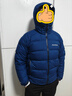 mont·bell羽絨服男款冬季800蓬鵝絨連帽GTX面料防風(fēng)保暖外套 1101639 黑藍(lán)色 BLBK M 曬單實(shí)拍圖
