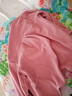 左西女童襯衫加絨兒童復古加厚2025新款女孩搖粒絨保暖襯衣 粉色 160 曬單實(shí)拍圖