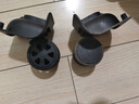 工途（Gongtu）拉桿行李箱萬(wàn)向輪配件輪子耐磨密碼旅行皮箱包滑滾輪轱轆替換 K8023#黑色—對(左右) 曬單實(shí)拍圖