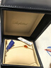 蕭邦（Chopard）明星同款手鏈女珠寶飾品18k金愛(ài)心手鏈送女友禮物官方正品 紅玉髓18K金-180mm 曬單實(shí)拍圖