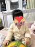 乖奇熊【暖護棉】寶寶高腰護肚長(cháng)褲子秋冬季保暖抗菌嬰幼兒夾棉加厚居家 曬單實(shí)拍圖