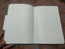 Paperideas 皮面點(diǎn)陣筆記本a5手帳本方格硬面綁帶本商務(wù)記事本定制日記本成人簡(jiǎn)約帶頁(yè)碼空白本 霧藍 A5/188頁(yè) 點(diǎn)陣內頁(yè) 曬單實(shí)拍圖