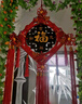 茨格曼中國結掛件客廳大號中國風掛飾福字裝飾掛件墻春節(jié)喜慶喬遷 中號紅穗：吉祥如意福+對聯(lián) 曬單實拍圖