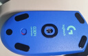 羅技（G）G304無線鼠標(biāo)電競游戲鼠標(biāo)宏編程競技人體工學(xué)輕量化中小手吃雞csgo鼠標(biāo)送男女友禮物 G304藍色 無線 曬單實拍圖