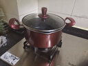 炊大皇（COOKER KING） 溢彩湯鍋不粘煮粥煲湯煮面燉湯鍋22CM電磁爐通用 曬單實拍圖