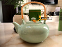 勤凱粗陶茶壺功夫茶具配件紫砂壺老陶泥復(fù)古手把壺家用辦公側(cè)把壺原礦 主圖款一款 曬單實拍圖