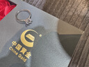 中國黃金  S925銀余生有你戒指女首飾高級輕奢生日七夕情人節(jié)禮物送女友 【經(jīng)典紅色禮盒】 曬單實拍圖