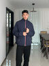 TOMMY HILFIGER【輕通勤】25春夏男裝防潑水撞色拉鏈運(yùn)動(dòng)立領(lǐng)夾克外套03724 藏青色DW5 XL （推薦：165-180斤） 曬單實(shí)拍圖