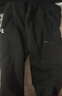 安德瑪（Under Armour）女童加絨針織長(cháng)褲秋冬單邊拉鏈運動(dòng)褲244225330 黑色 140cm  曬單實(shí)拍圖