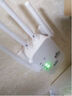 wifi信號放大器強勁穿墻家用雙頻增強器中繼5g無(wú)線(xiàn)網(wǎng)絡(luò )端口路由器 1200M【4天線(xiàn)加速300%】全屋覆蓋 曬單實(shí)拍圖