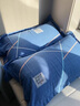 雅鹿全棉枕套單個(gè)100%純棉加厚磨毛單人枕頭套48x74cm一對家用枕芯套 卡地亞-藍【純棉磨毛 親膚舒適】 48*74cm【單只裝】 曬單實(shí)拍圖