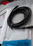 秋葉原（CHOSEAL） 視頻線 4針S端子線電腦接電視線4芯連接線通用4孔7孔電視顯卡投影機(jī)頂盒線 黑色 15米 曬單實(shí)拍圖