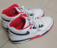 耐克（NIKE）官方艦店男鞋新款運動鞋AIR FLIGHT 89氣墊休閑鞋AJ4兄弟籃球鞋 白/黑/大學(xué)紅/AJ4兄弟款 41 曬單實拍圖