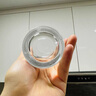 LESTEL德國進口高檔水晶玻璃飲料果汁牛奶杯耐熱泡茶威士忌水杯餐廳家用 長飲杯380ml【6只送杯盤】 曬單實拍圖