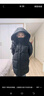 EBAER兒童棉服男女童防風(fēng)保暖棉衣加厚連帽棉襖外套 濃墨黑 110  曬單實拍圖