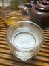 76主人杯茶杯銀底雙層耐熱高硼硅玻璃杯男主人杯綠茶水杯 【100ML】銀底主人杯 曬單實拍圖