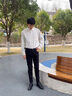 增致牛仔【彈力舒適】男士牛仔褲男2025春季新款休閑商務(wù)修身小腳長(cháng)褲子男 曬單實(shí)拍圖