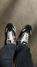 斯凱奇（Skechers）奶茶熊貓鞋老爹鞋子男士厚底增高休閑經(jīng)典復古 男款-黑色/白色/BKW 41.5 曬單實(shí)拍圖