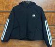 阿迪達斯（adidas） 官方艦店女裝羽絨服 秋冬新款運動服休閑保暖防風夾克中連帽外套 3866-黑色-主推款 M 165/88A 曬單實拍圖