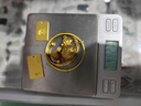 中國(guó)黃金古法足金999百福無事牌黃金吊墜實(shí)心金掛墜送女友老婆情人節(jié)禮物 約10g （少退多補(bǔ)） 曬單實(shí)拍圖